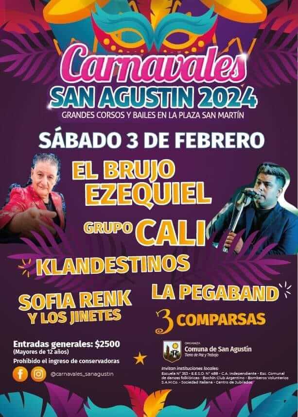 👉Agendate el sábado 3 de febrero para disfrutar de una noche a pura fiesta 💃👏🥳