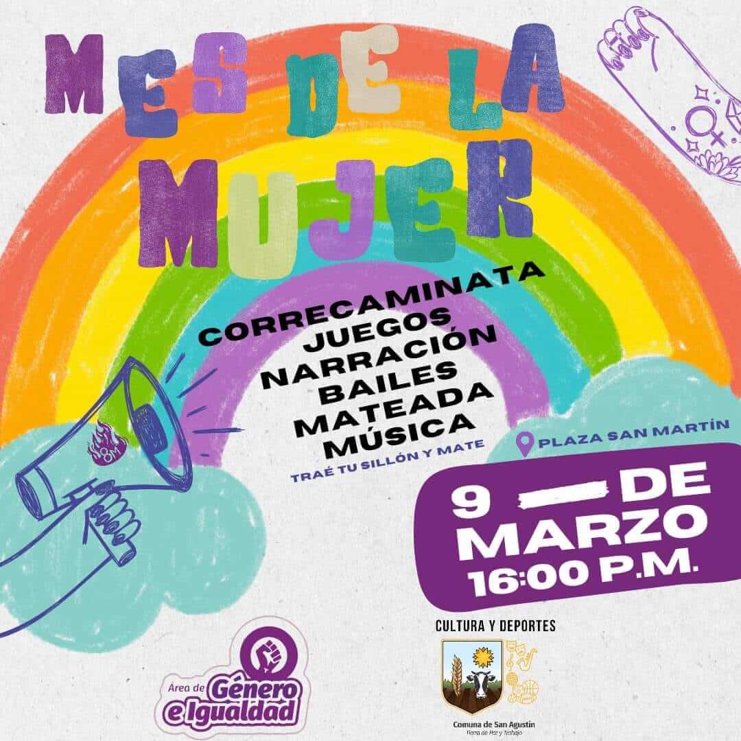 🌸 INVITACIÓN: MES DE LA MUJER 🌸