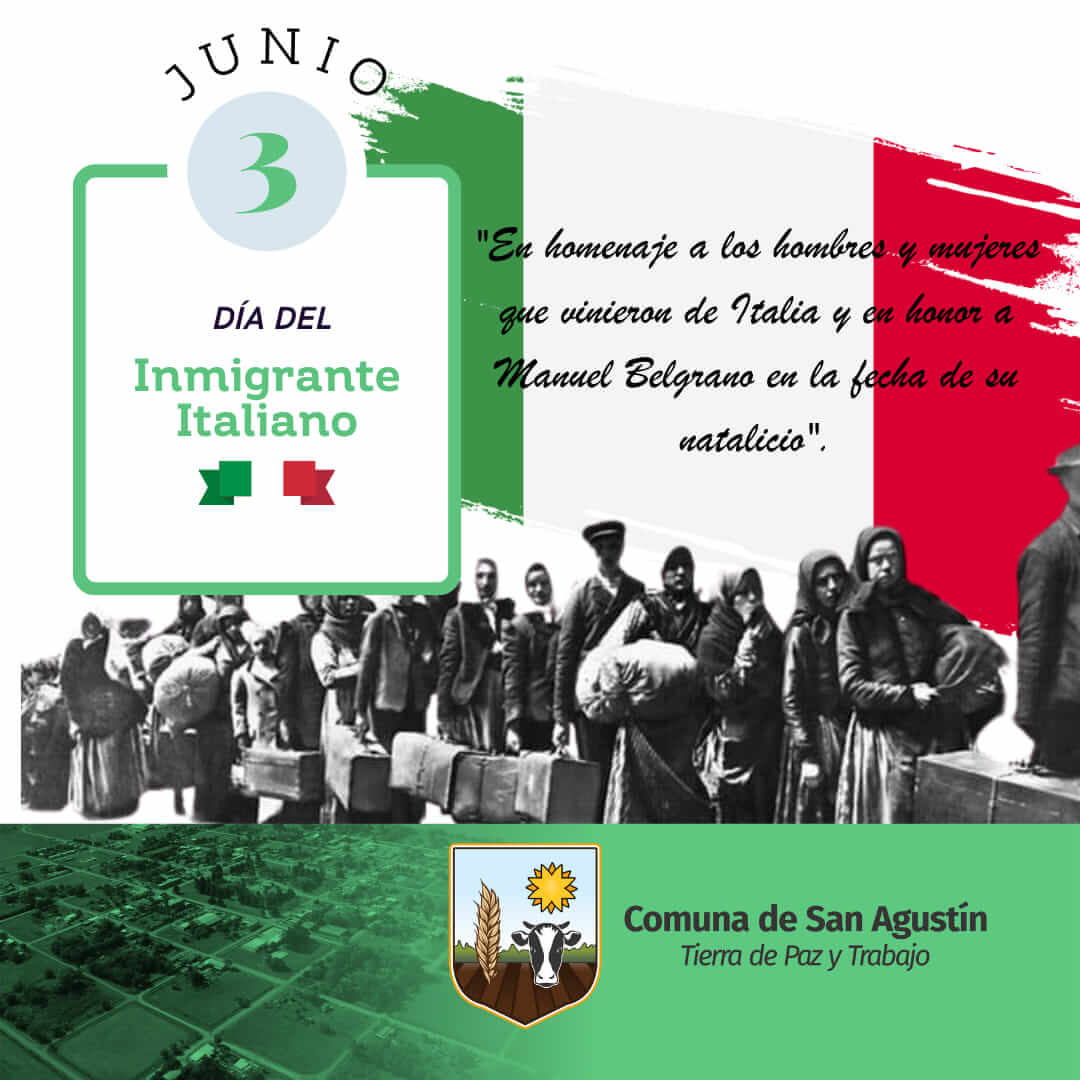 Conmemoramos la Celebración del Día del Inmigrante Italiano