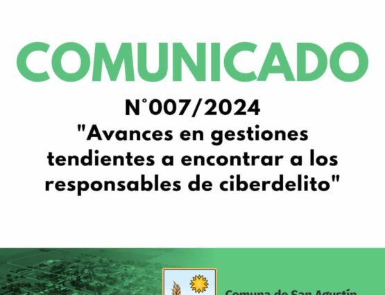 Avance en gestiones tendientes a encontrar a los responsables de ciberdelito