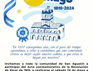 Acto por un nuevo aniversario de la "revolución de mayo" 🇦🇷