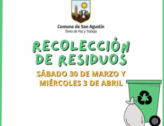 ℹ️Recolección de residuos durante Semana Santa