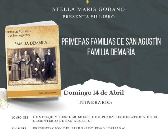 📅📉 Invitación a la Presentación del Libro "Primeras Familias de San Agustín