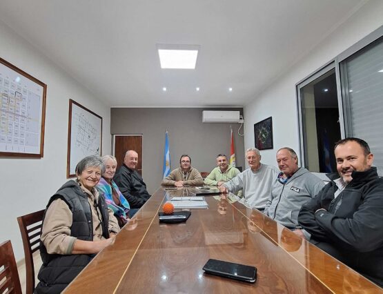 Segunda reunión entre el presidente comunal Cristian osta y productores locales