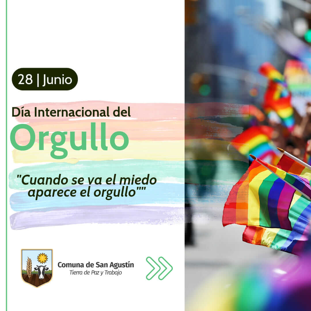 📅 28 de junio - Día del Orgullo LGBTQ+🏳️‍🌈