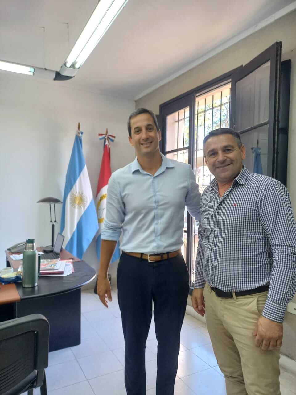 presidente comunal Cristian Osta sostuvo un encuentro en la ciudad de Santa Fe con el Director Provincial de Turismo