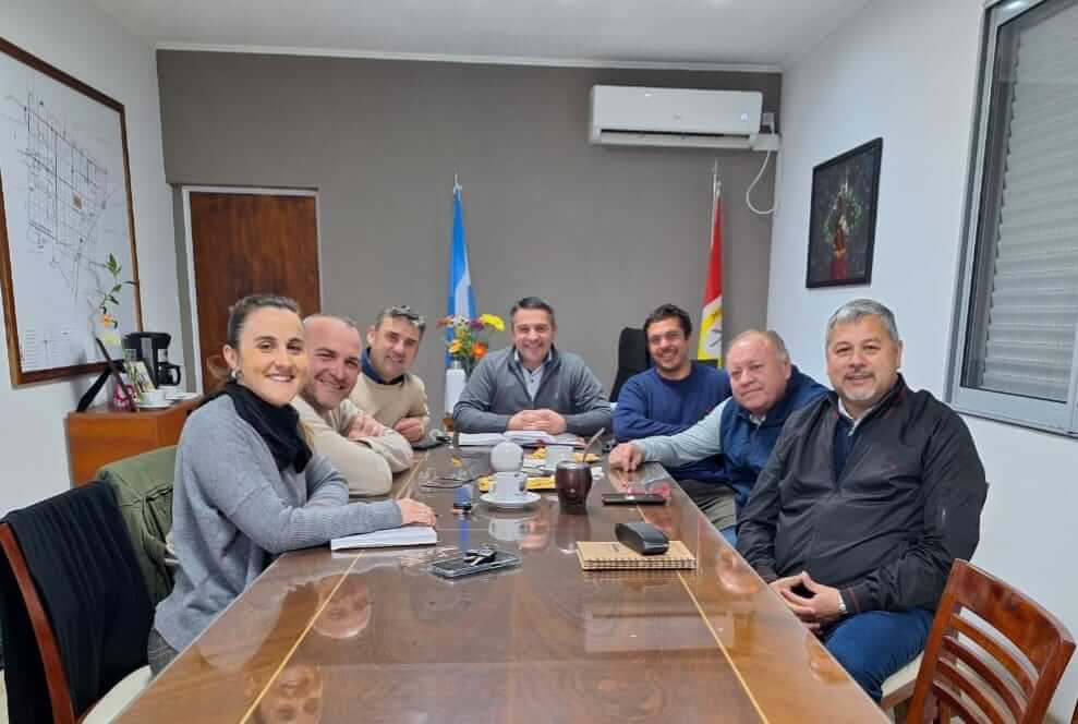 Tercer encuentro de presidentes comunales en San Agustín