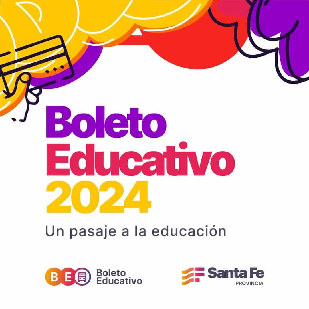 🚌 Si sos alumno/a, docente o asistente escolar, podés inscribirte para solicitar tu Boleto Educativo