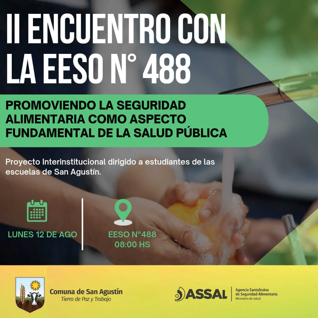 Segundo Encuentro sobre Seguridad Alimentaria en la EESO 488