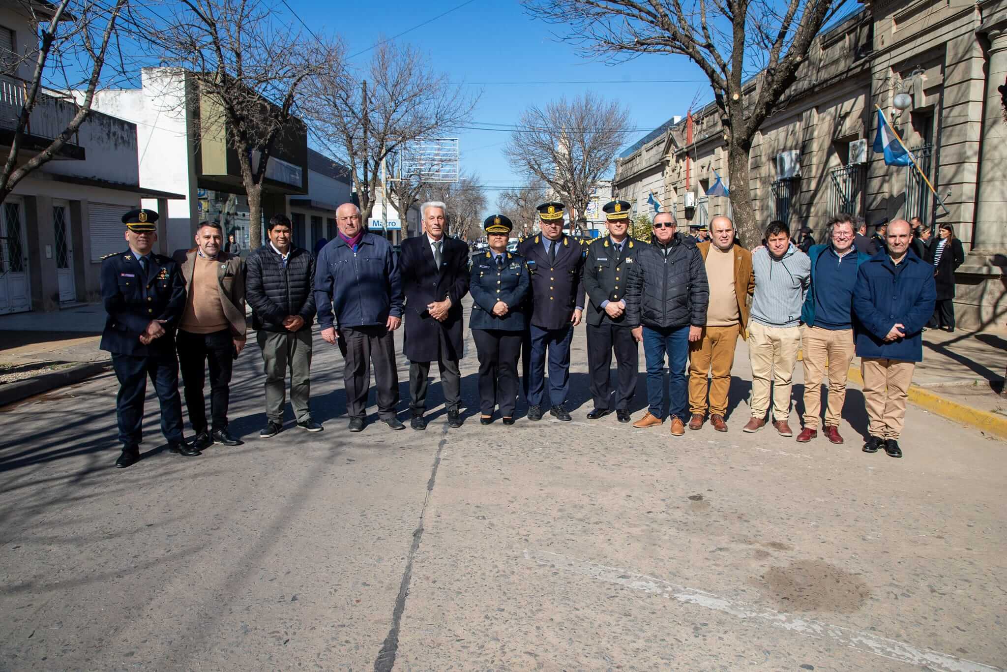 El Presidente Comunal Cristian Osta acompañó a la Unidad Regional XI en su 168° Aniversario