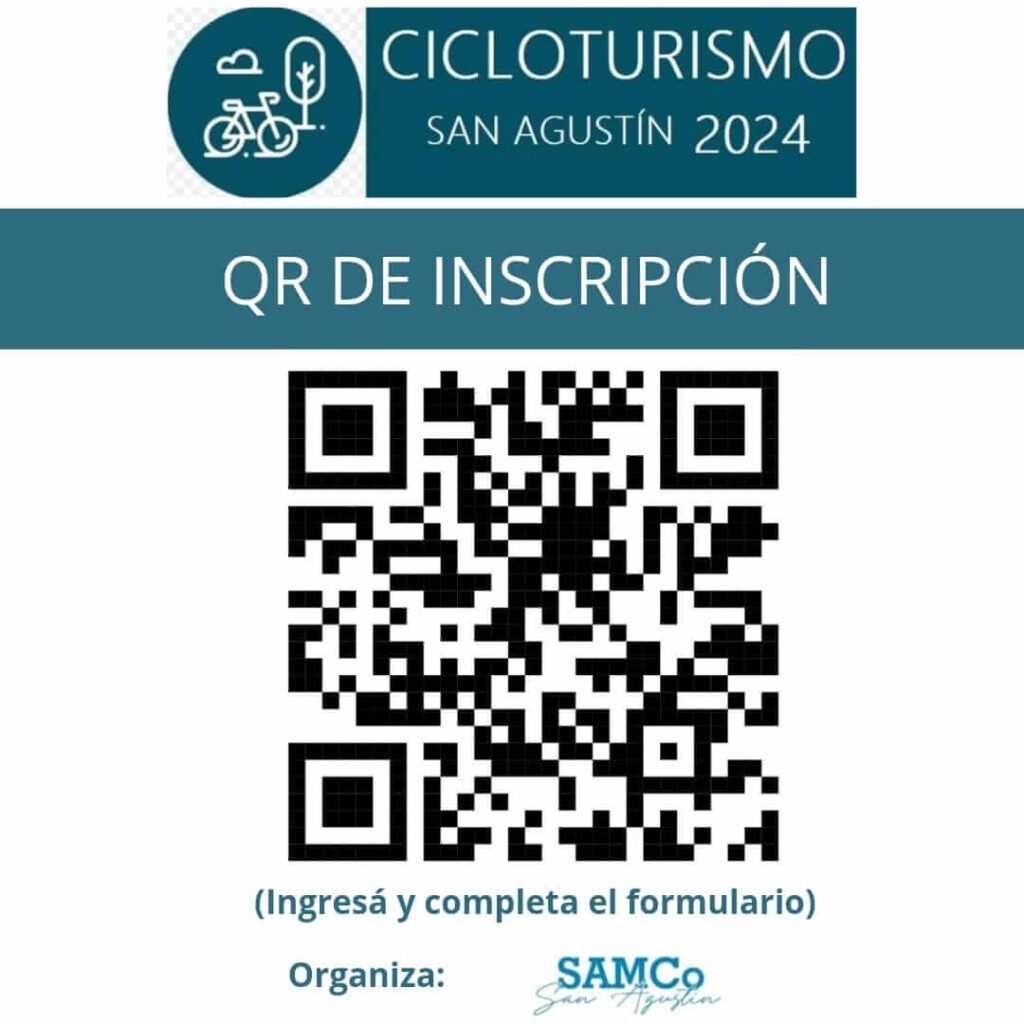 CICLOTURISMO SAN AGUSTIN