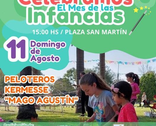 ¡San Agustín Celebra el Mes de las Infancias en la Plaza San Martín! 🧒👧🏻🎈