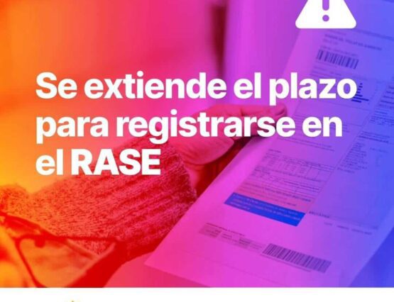 Se extiende la fecha para los subsidios de la Energía (RASE)