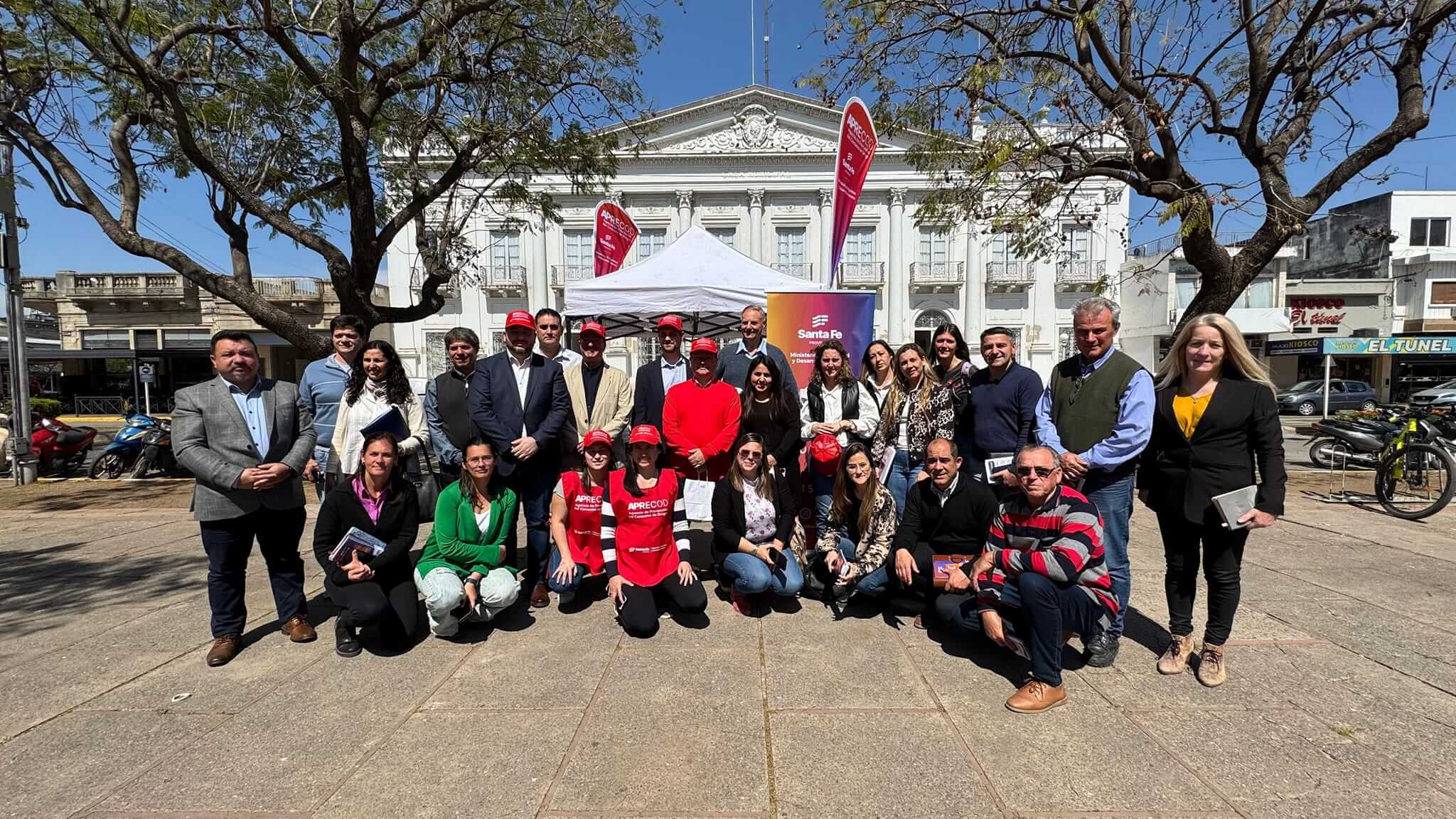 El presidente comunal Cristian Osta participó en una importante reunión con APRECOD