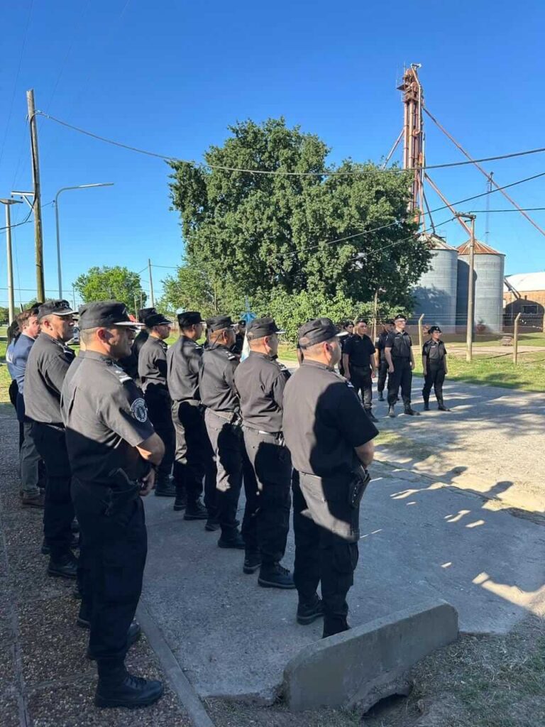 San Agustín, sede del acto de entrega de nuevas unidades policiales para el dto. las colonias