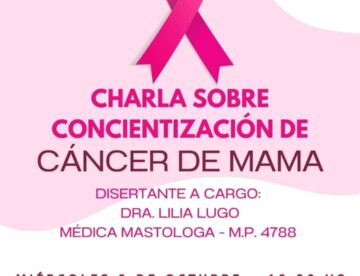 Charla de Concientización sobre Cáncer de Mama