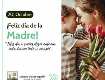 ♥️En este Día de la Madre, desde la Comuna de San Agustín queremos saludar