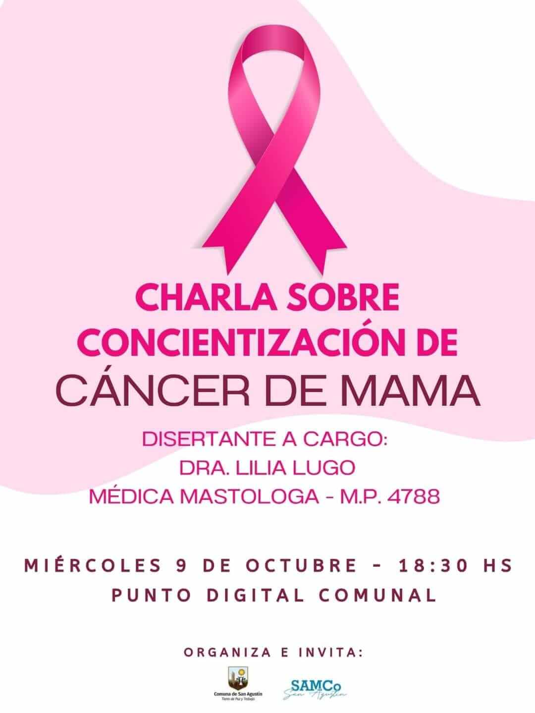 Charla de Concientización sobre Cáncer de Mama