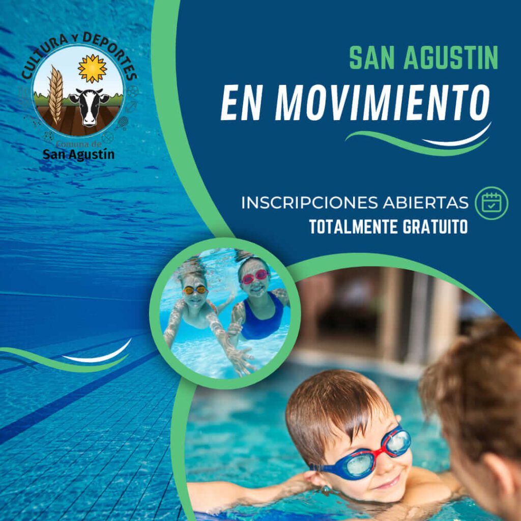 San Agustín se pone en movimiento: ¡Inscribite al programa de Cultura y Deportes!