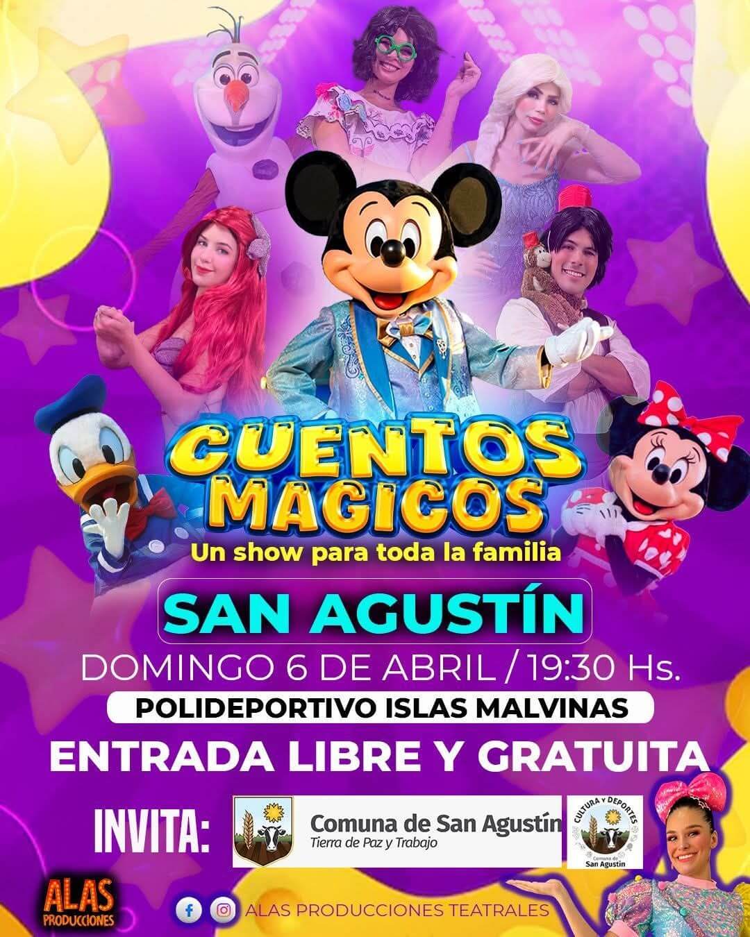 ¡Domingo de magia y diversión para toda la familia!