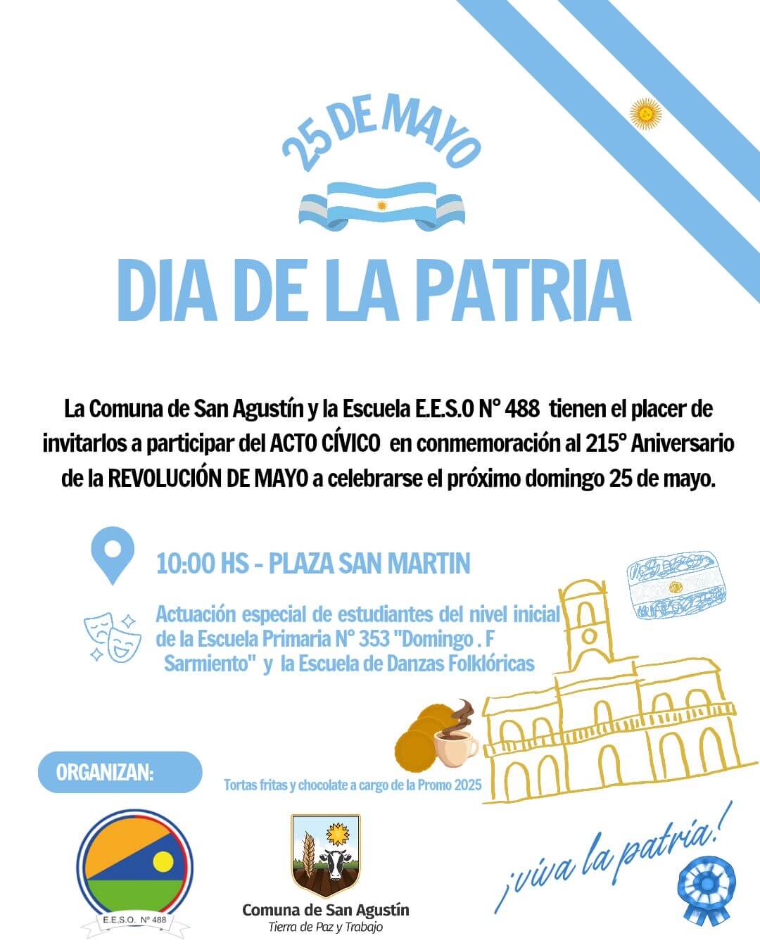 ¡Día de la Patria! 🇦🇷