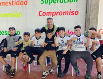 Segundo encuentro de mini e infantiles de handball en san agustín🤾♂️🎖