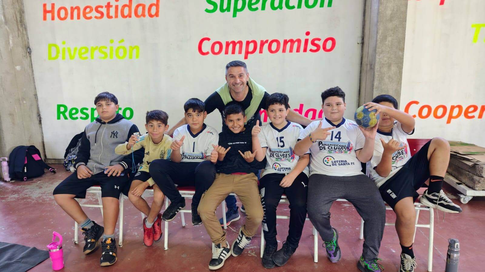 Segundo encuentro de mini e infantiles de handball en san agustín🤾♂️🎖