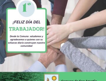 Feliz día del Trabajador