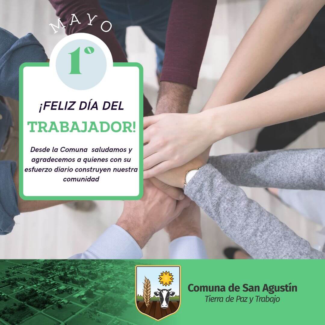 Feliz día del Trabajador