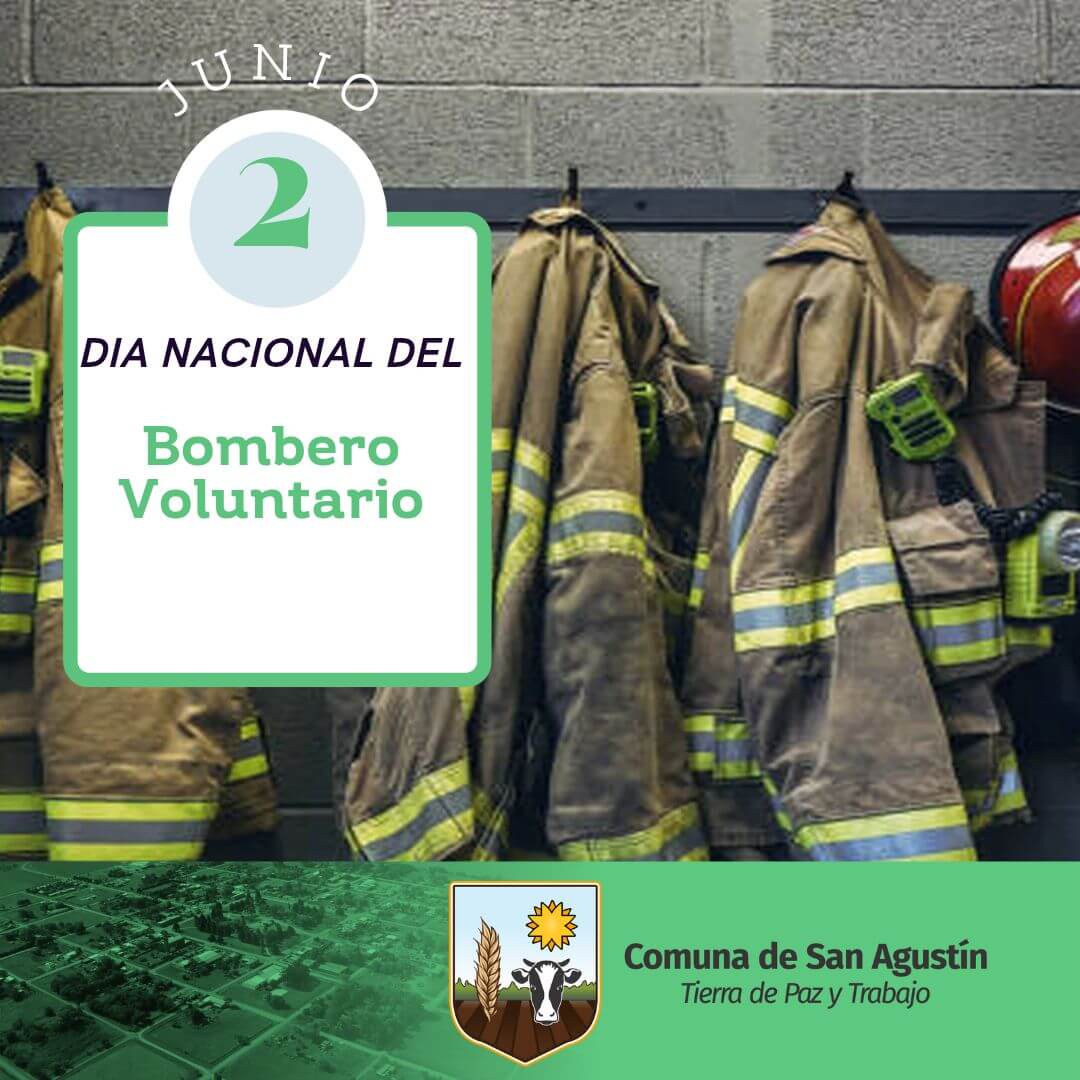🚒 Día del bombero voluntario🇦🇷